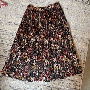 Scotch and Soda Pleated Floral Skirt